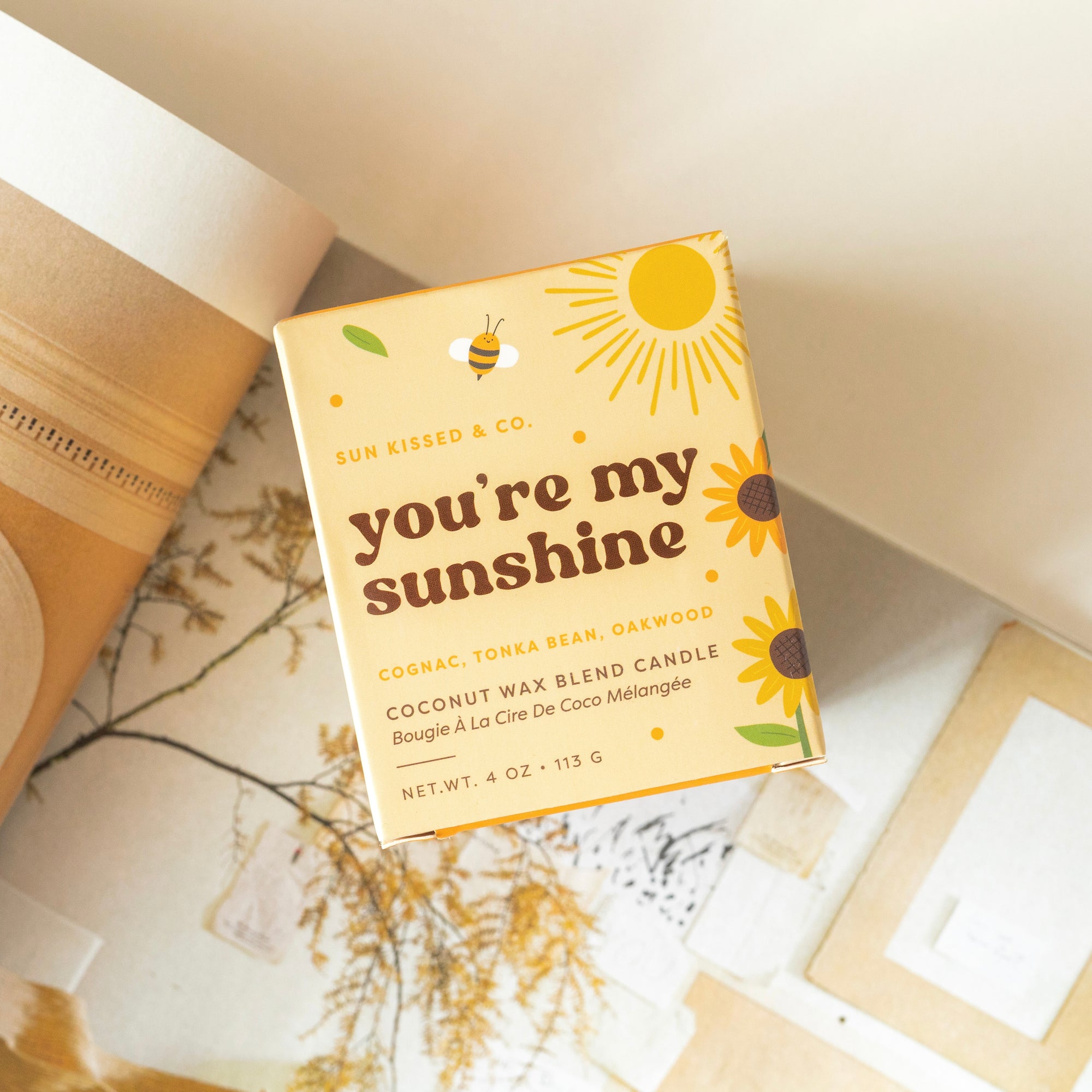 You're My Sunshine Candle