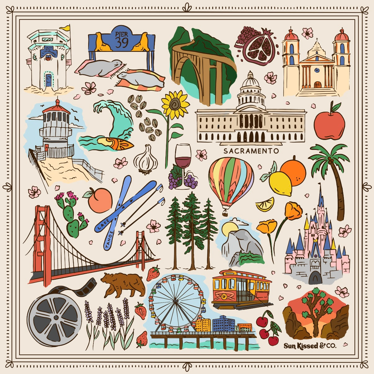 California Scarf