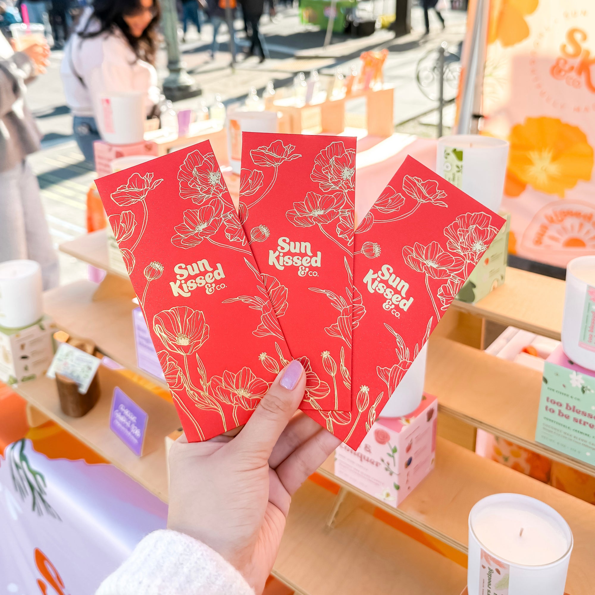 Poppy Red Envelope